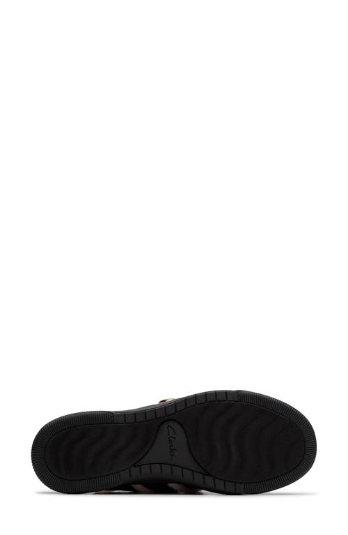 Clarks ® Breeze Cross Faux Shearling Lined Mule In Purple