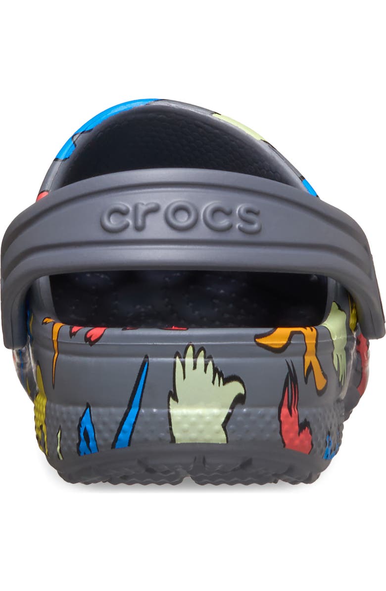 CROCS Kids' Baya Print Clog, Alternate, color, Charcoal Multi