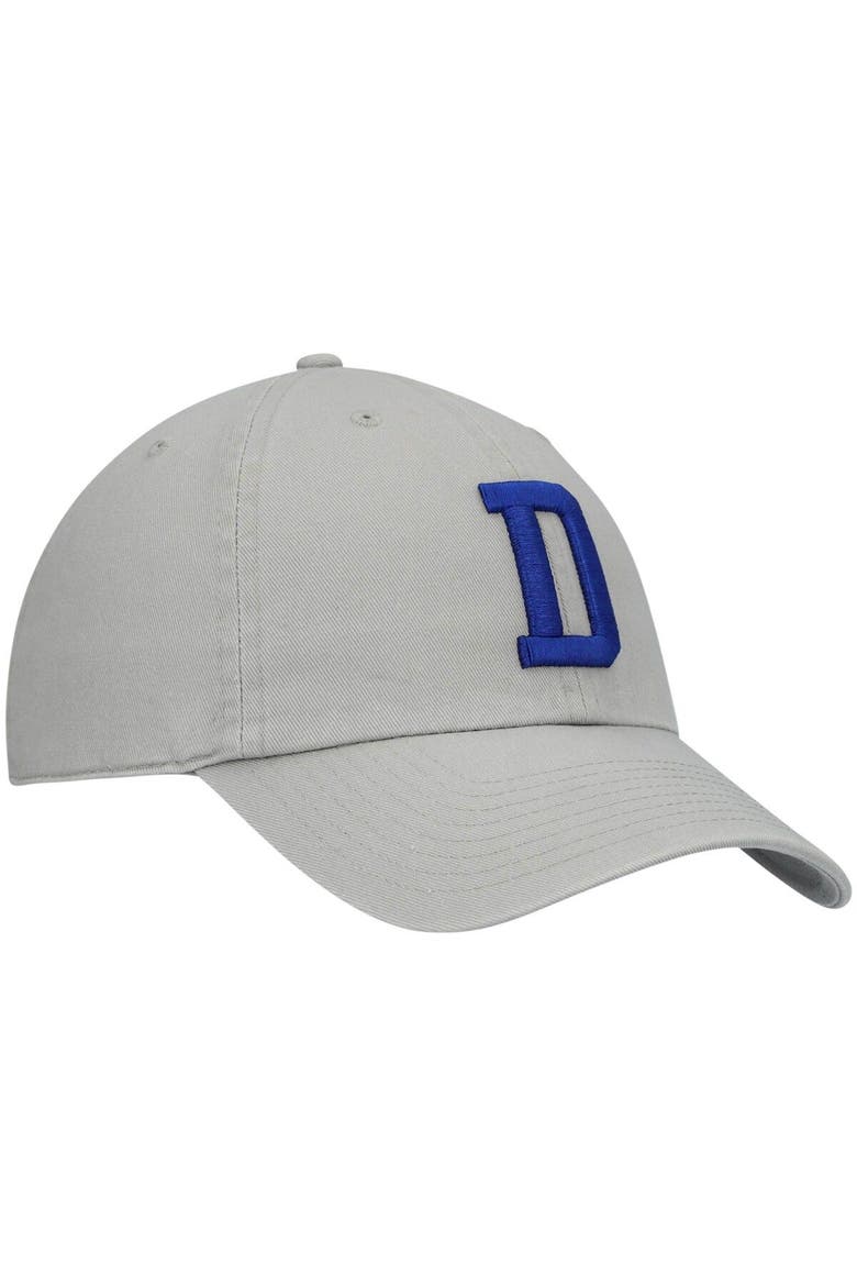 Men's '47 Gray Dallas Cowboys Clean Up Adjustable Hat, Alternate, color, Gray