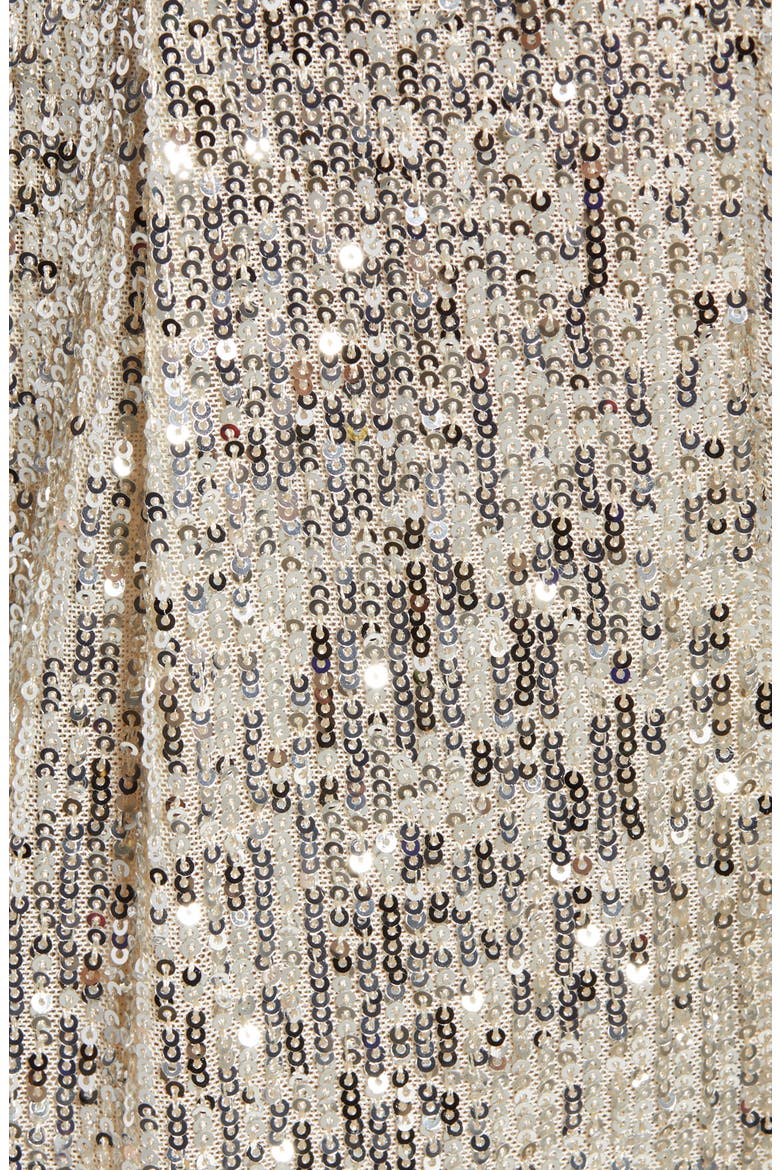 Long Sleeve Sequin Jumpsuit, Alternate, color, SIL