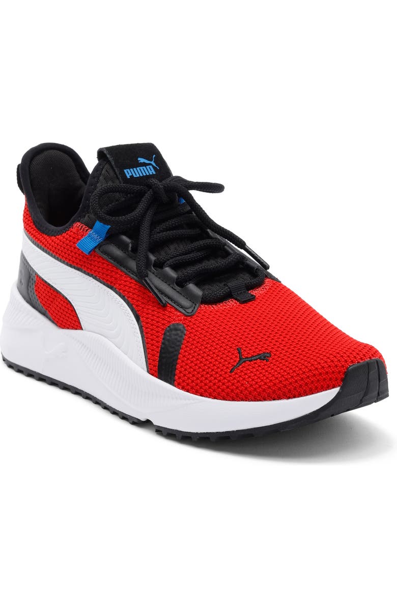 PUMA Pacer Future Street Knit Sneaker, Main, color, For All Time Red/ White/ Black