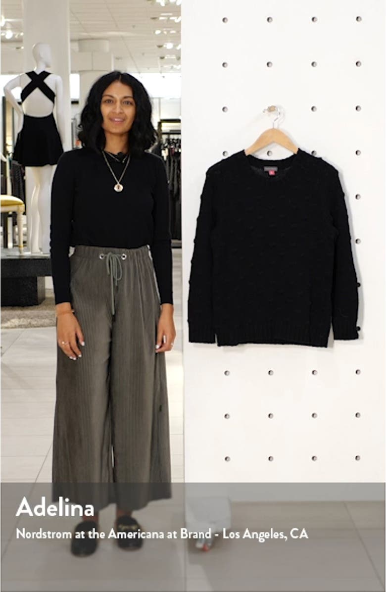 Cotton Popcorn Sweater, sales video thumbnail