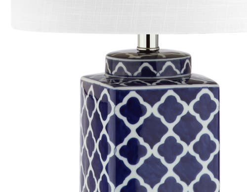 Jonathan Y Designs Clarke 23in Chinoiserie Table Lamp In Blue/white