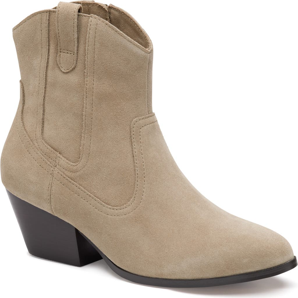 Johnston & Murphy Tristen Waterproof Western Boot In Neutral