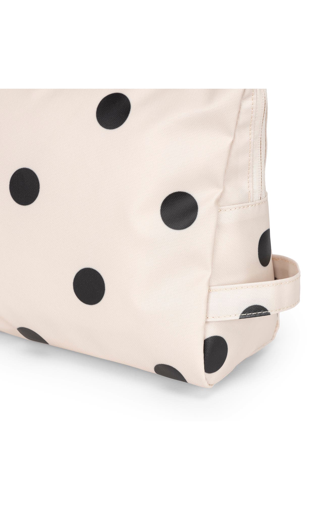 3-Piece Water Resistant Zip Pouch Set, Alternate, color, POLKA DOT