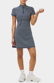 Sweaty Betty Power Tennis Quarter Zip Minidress
