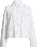 Caslon® Eyelet Lace Jacket