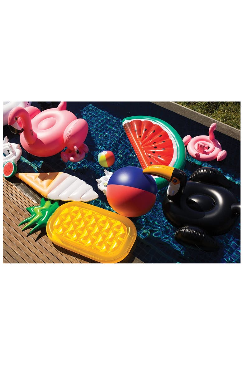 'Really Big' Inflatable Toucan Pool Floatie, Alternate, color, BLACK