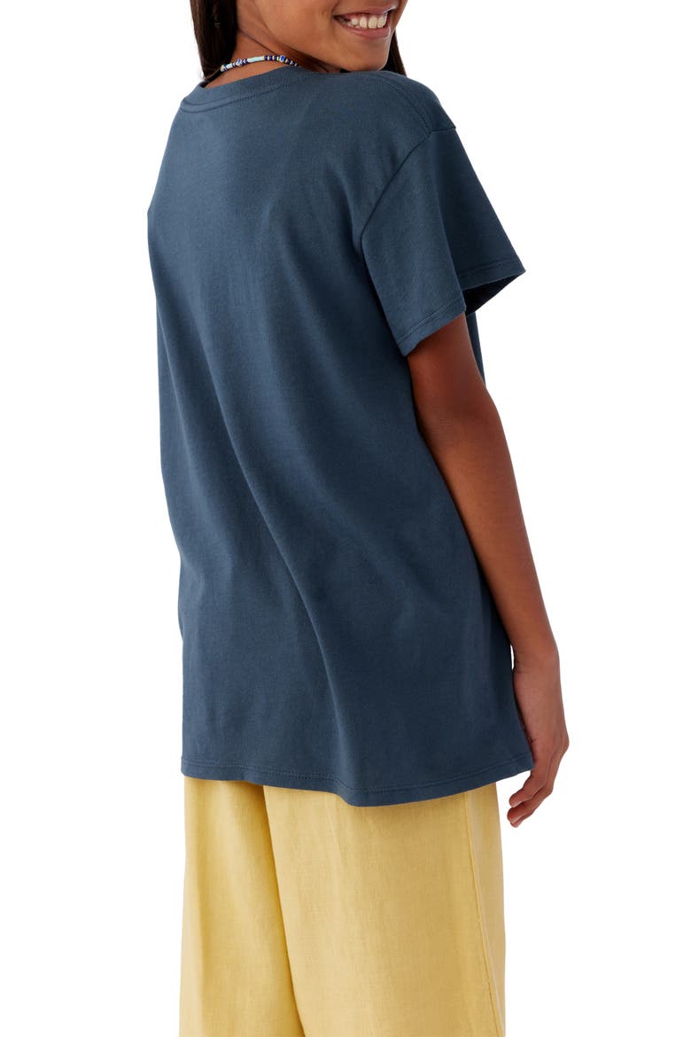 Kids' Kindness is Coolness Cotton Graphic Tee, Alternate, color, SLATE