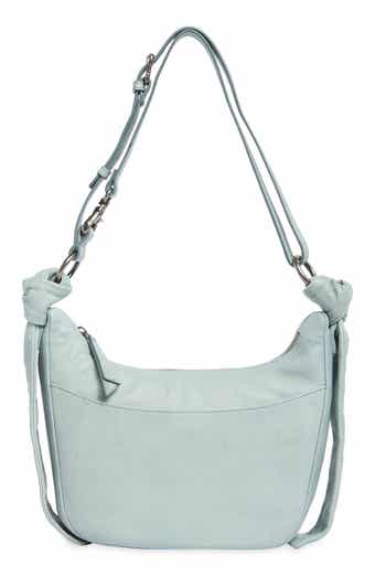 Nora Knotted Metallic Leather Crossbody Bag