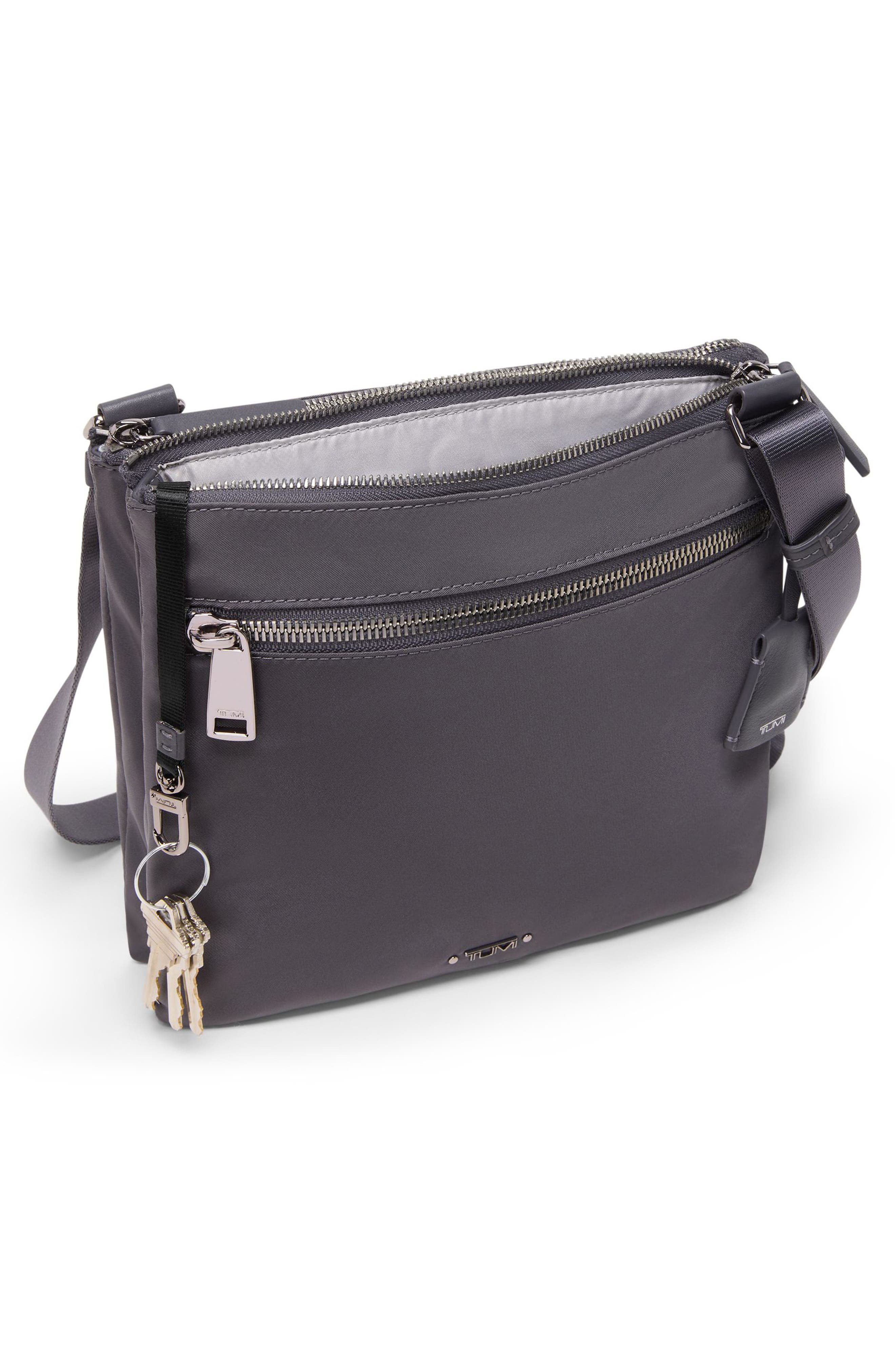 TUMI Tia Nylon Crossbody Bag, Alternate, color, 