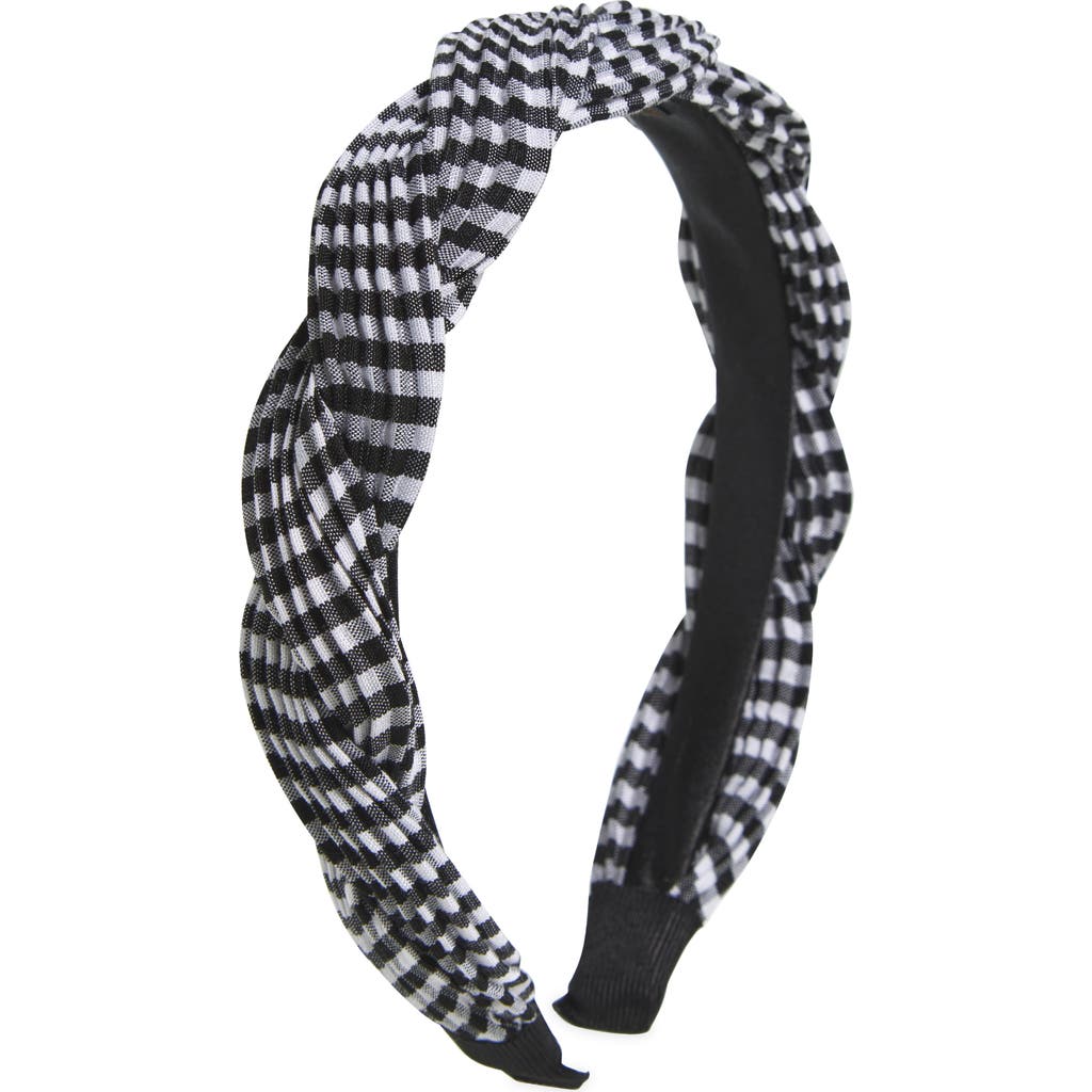 Tasha Twisted Plaid Headband