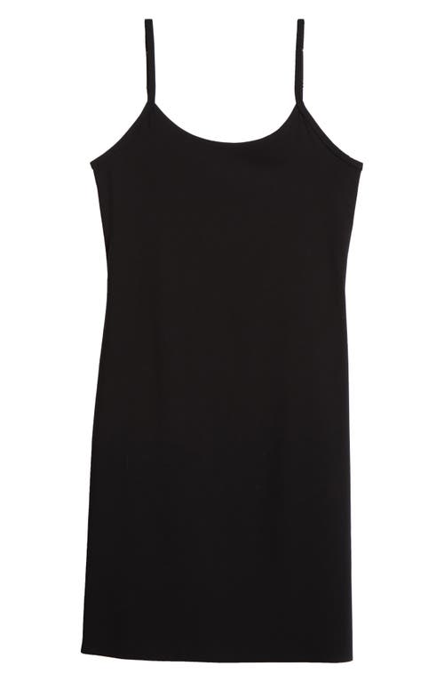 Nordstrom Invisible Edge Full Slip In Black