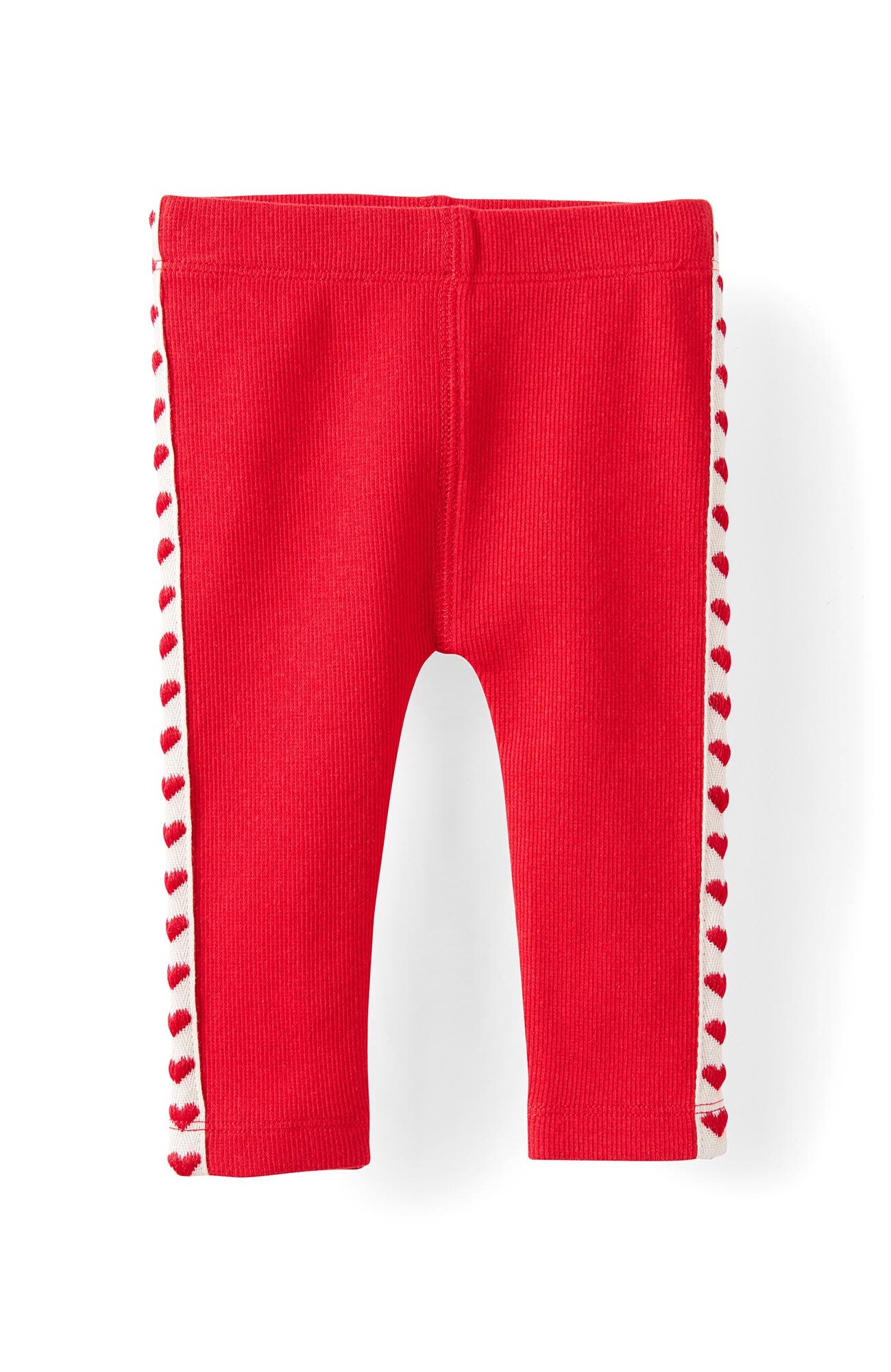 Varsity Red Heart Trim