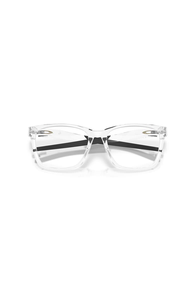 55mm Square optical glasses, Alternate, color, Transparent