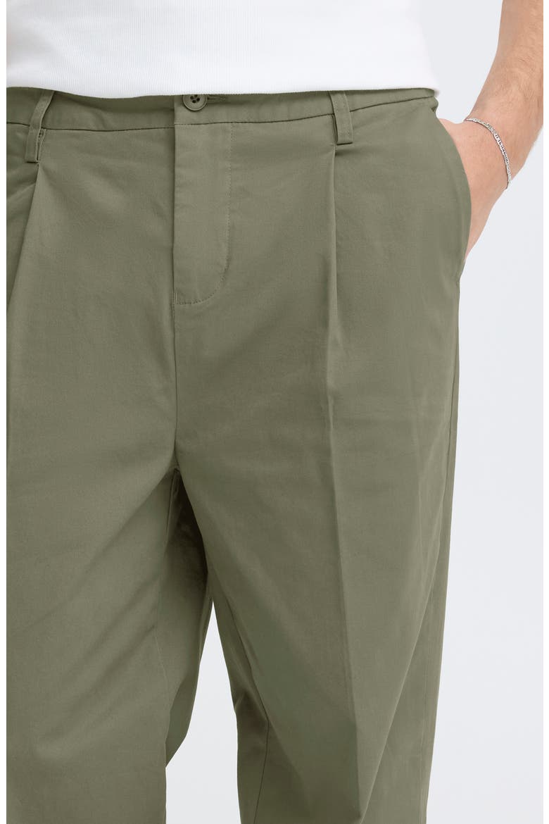 Pleated Chino Pants, Alternate, color, BEETLE