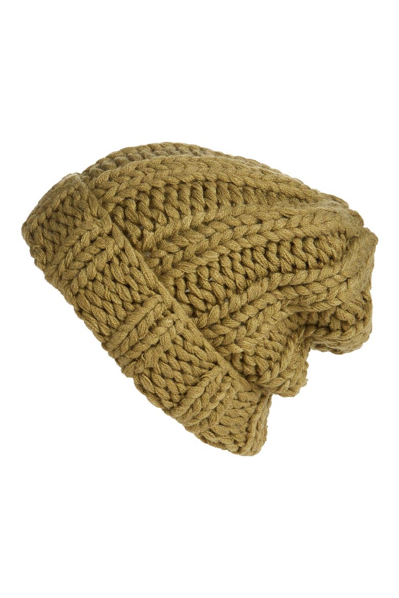 Back To Basics Beanie, Main, color, OLIVE