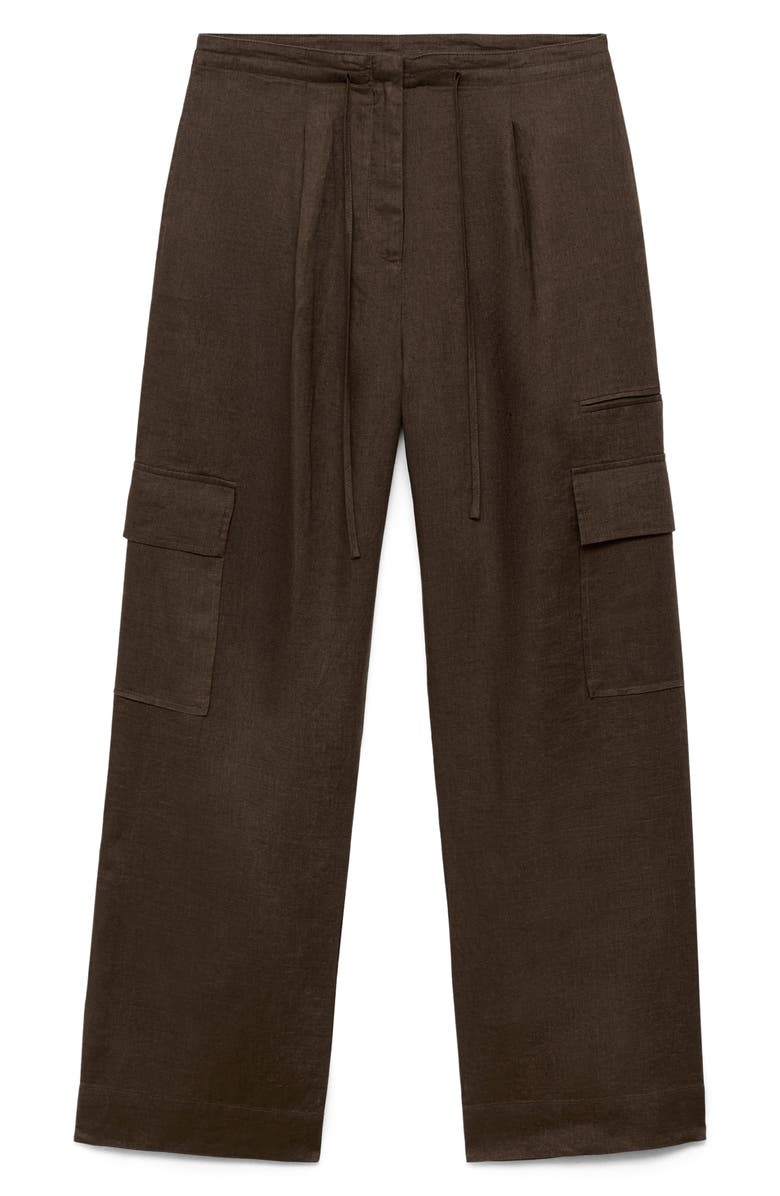 Linen Cargo Pants