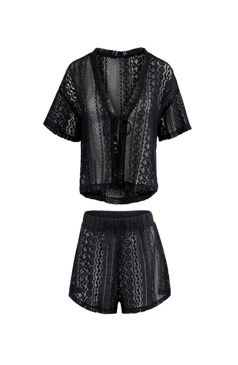 Adore Me Nika Swimwear Two-piece Swim Cover-up Top, Alternate, color,