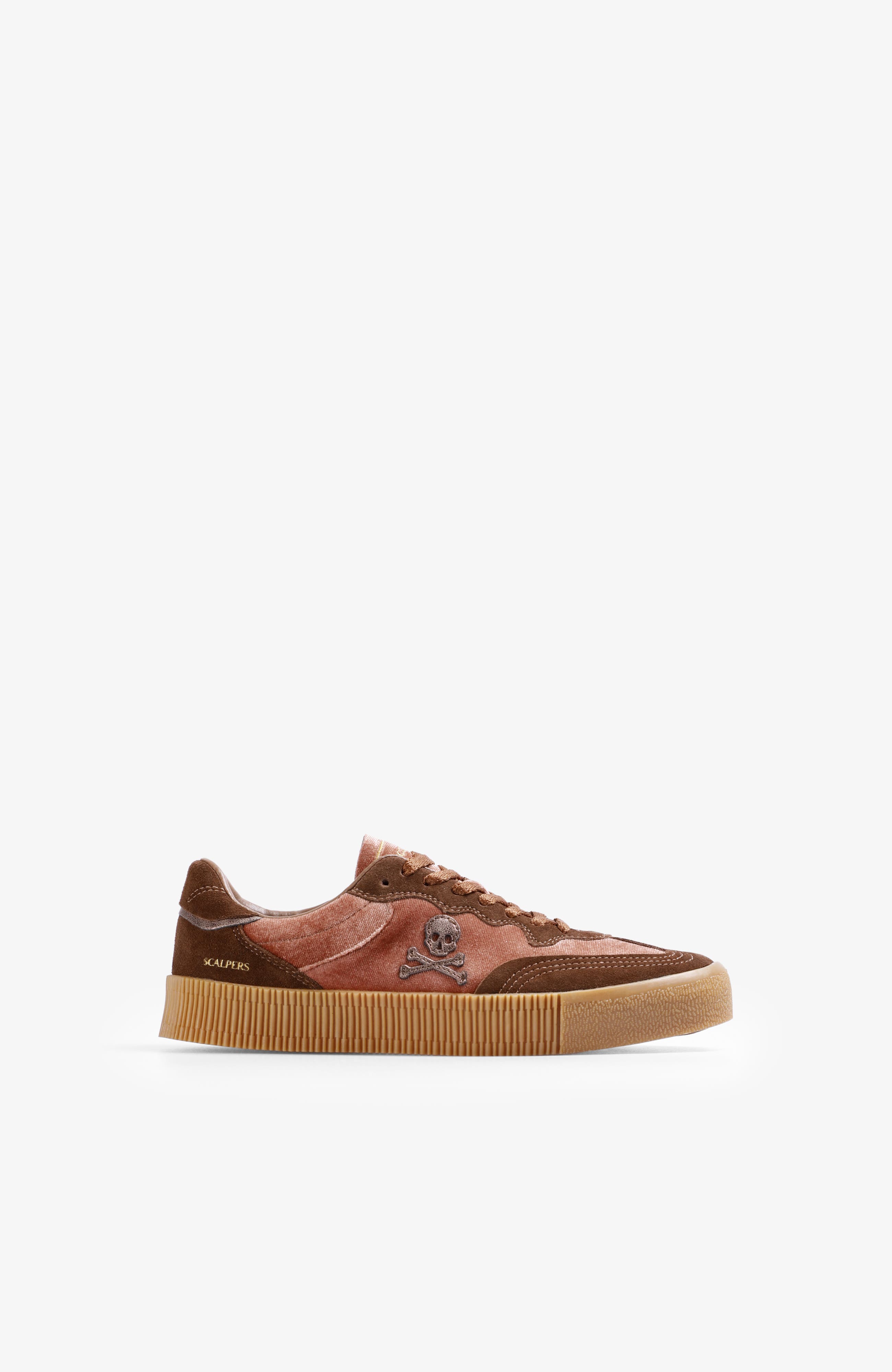 Scalpers Gale Sneakers, Main, color, Caramel