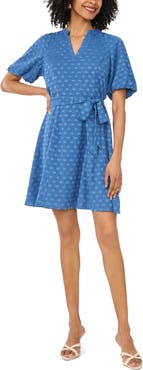 Vince Camuto Dobby Texture Dress