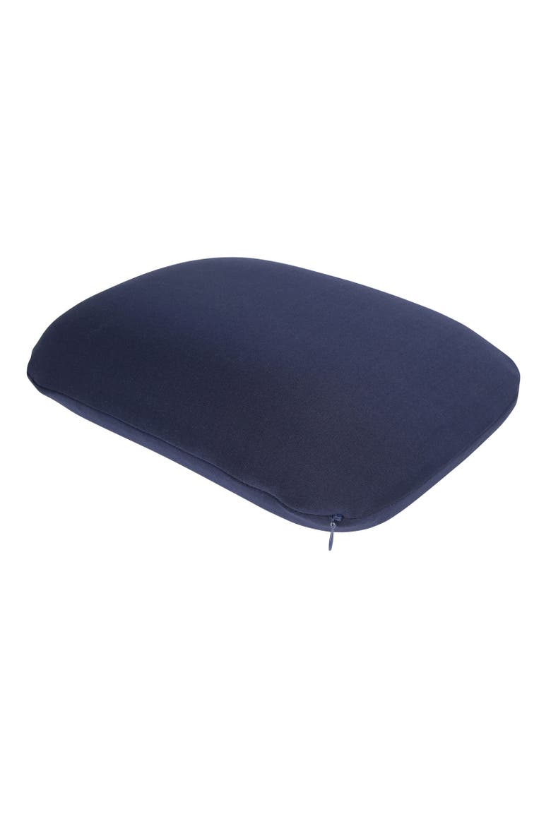 Memory Foam Camping Pillow, Alternate, color, Navy and Navy