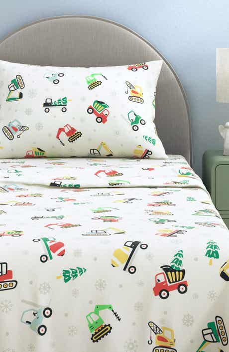 Woven & Weft Turkish Cotton Flannel Christmas Sheet Set