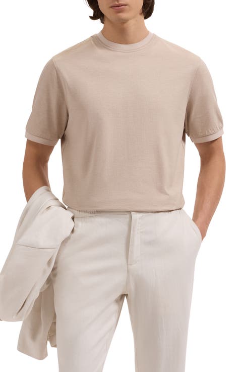 Crewneck Pima Cotton T-Shirt