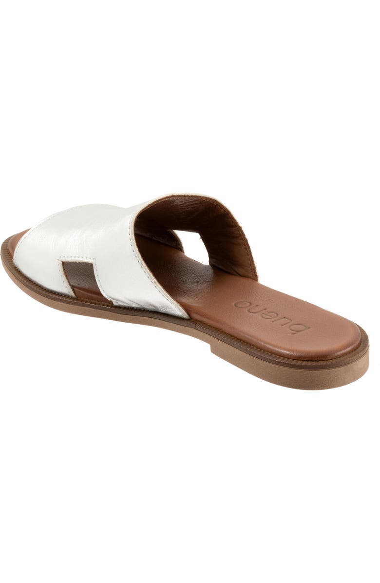 Bueno Hendrix Slide Sandal, Alternate, color, Dark Silver