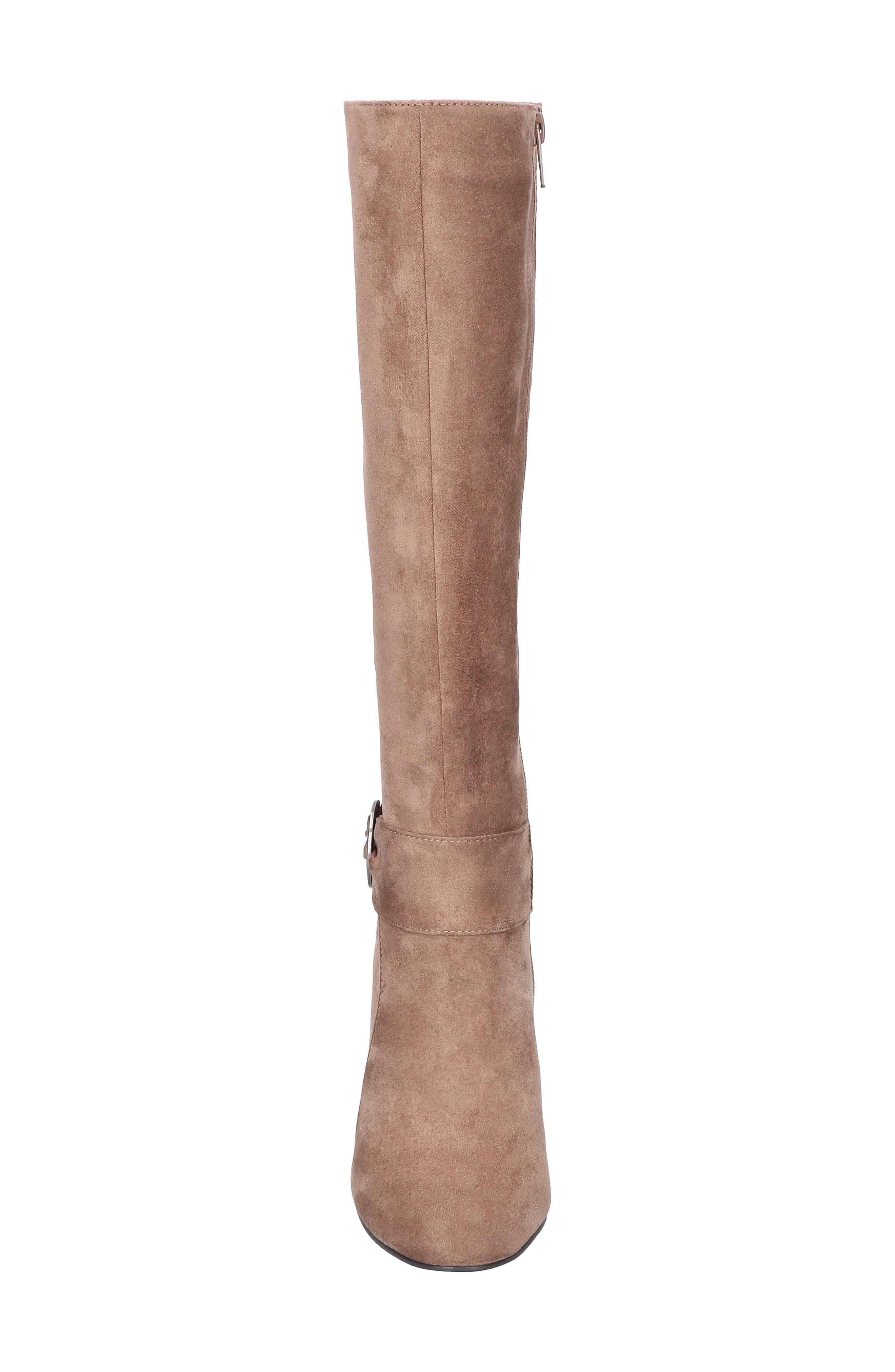 Bella Vita Rima Knee High Boot, Alternate, color, Taupe Suede