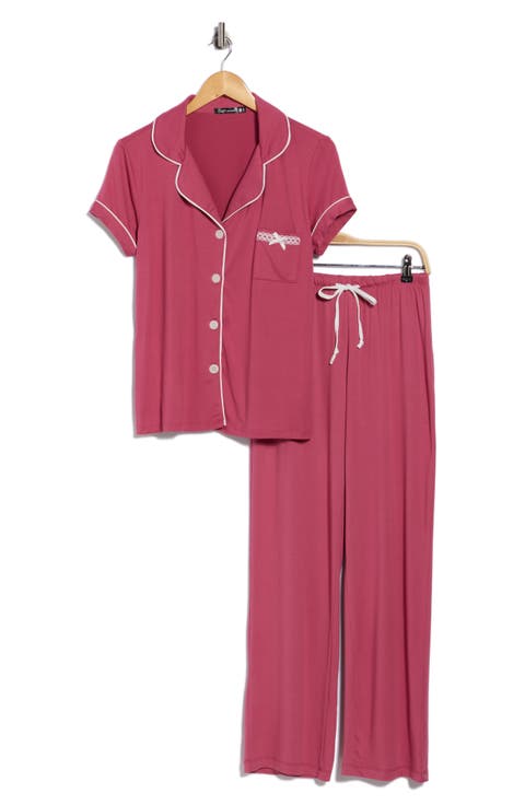 Ginnie Lace Trim Pants Pajamas