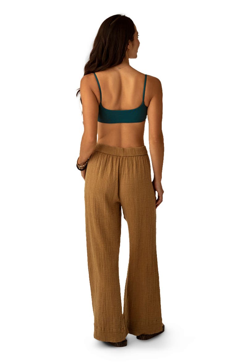 Nico Gauze Pant Nightdive, Alternate, color, Golden