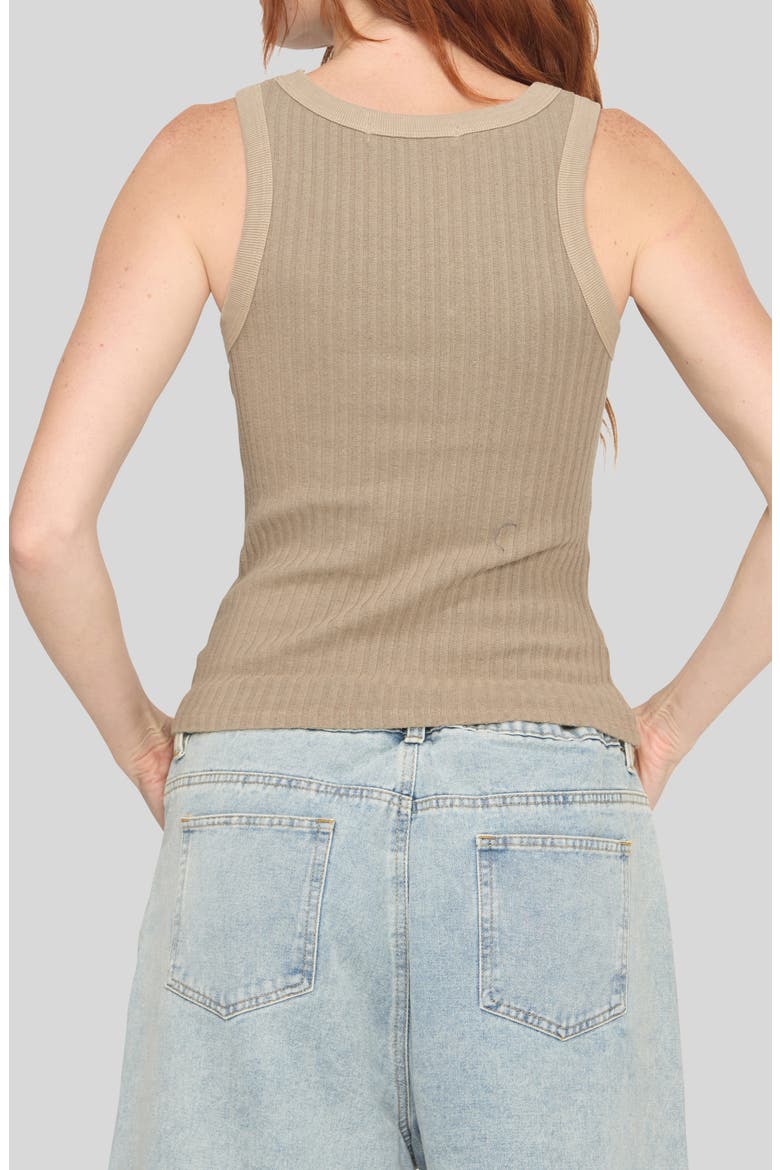 Cooper Rib Tank, Alternate, color, DESERT TAUPE