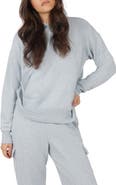 90 DEGREE BY REFLEX Brushed Terry Time Off Perfect Hoodie
