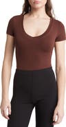 Naked Wardrobe The NW V-Neck Bodysuit