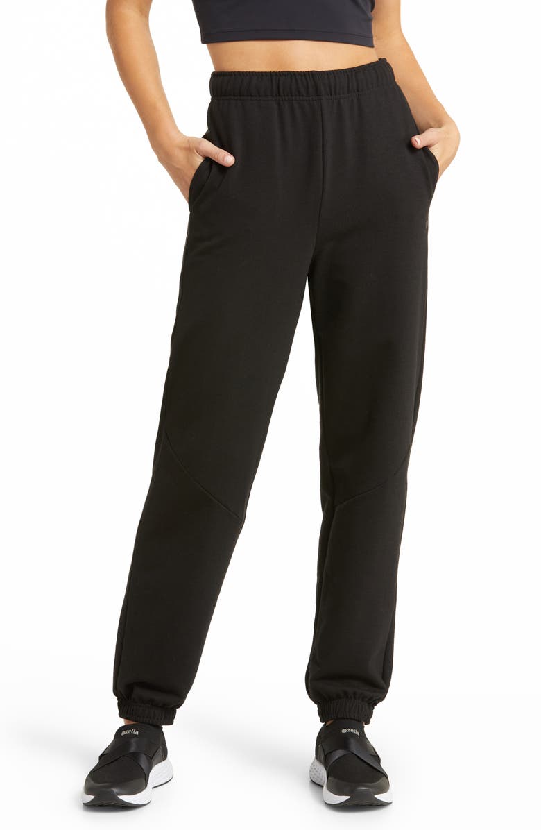 Zella Weekend High Waist Sweatpants, Main, color, 