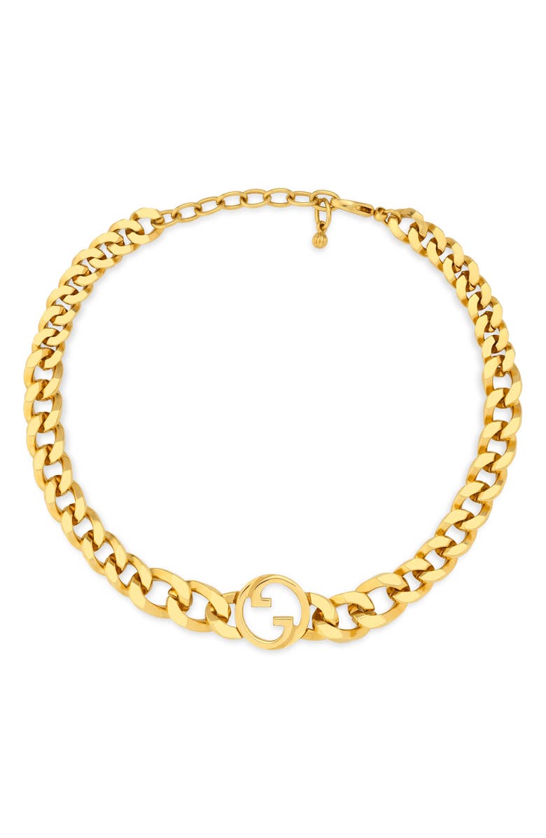 Gucci GG Chain Choker, Main, color,