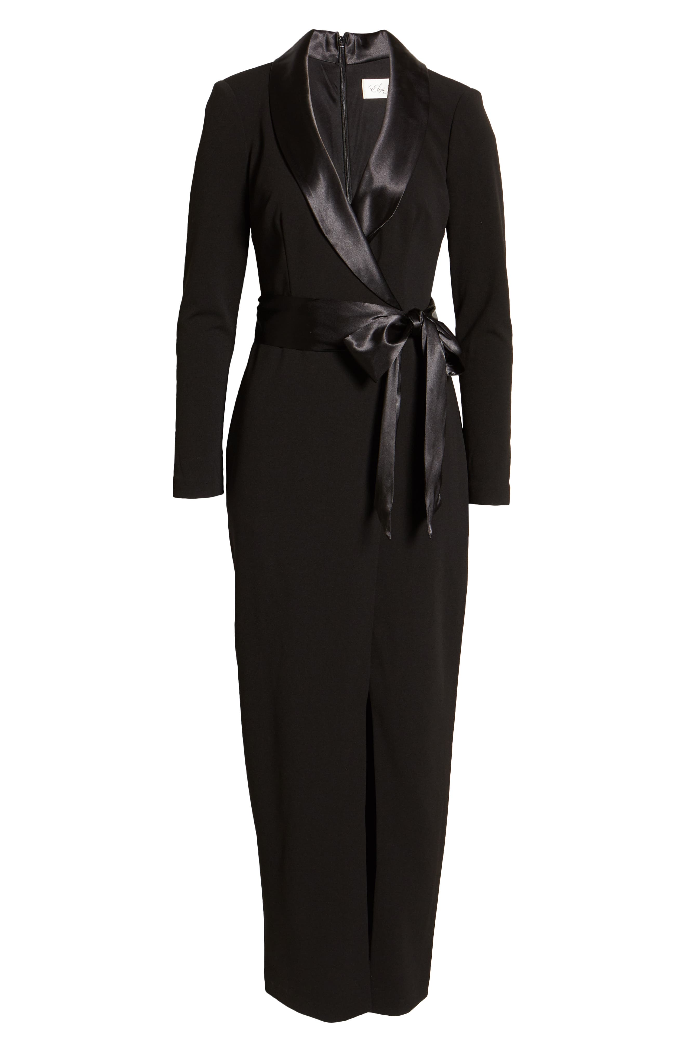 eliza j long sleeve belted blazer dress Long Sleeve Belted Blazer Dress (Women)