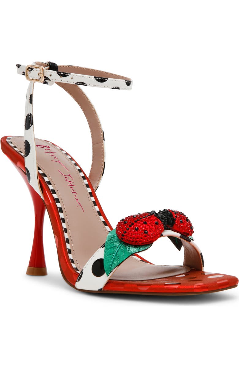Betsey Johnson Lolla Ankle Strap Sandal, Main, color,