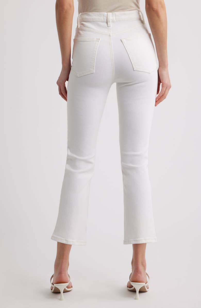 FRAME The Pencil Crop High Waist Ankle Slim Straight Leg Jeans, Alternate, color, Au Natural Clean