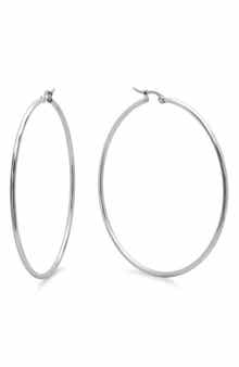 60mm Hoop Earrings