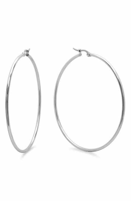 60mm Hoop Earrings