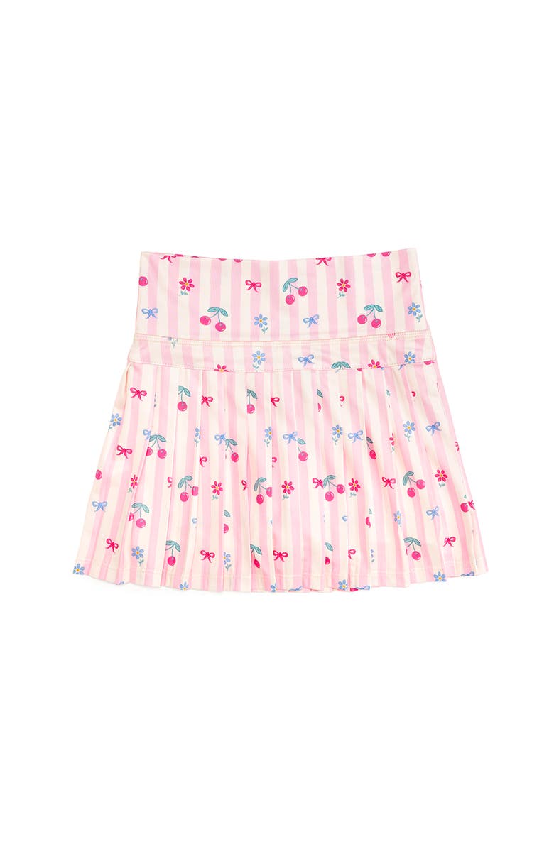 Sweet Wink Cherry Bow Athletic Skort, Main, color, Pink