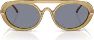 ARMANI AR8256 52mm Oval Sunglasses