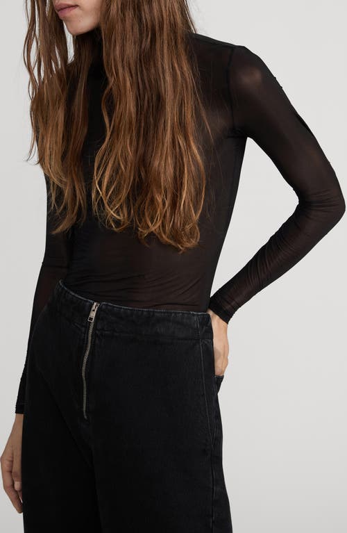 Frame The Zip Straight Leg Jeans In Black