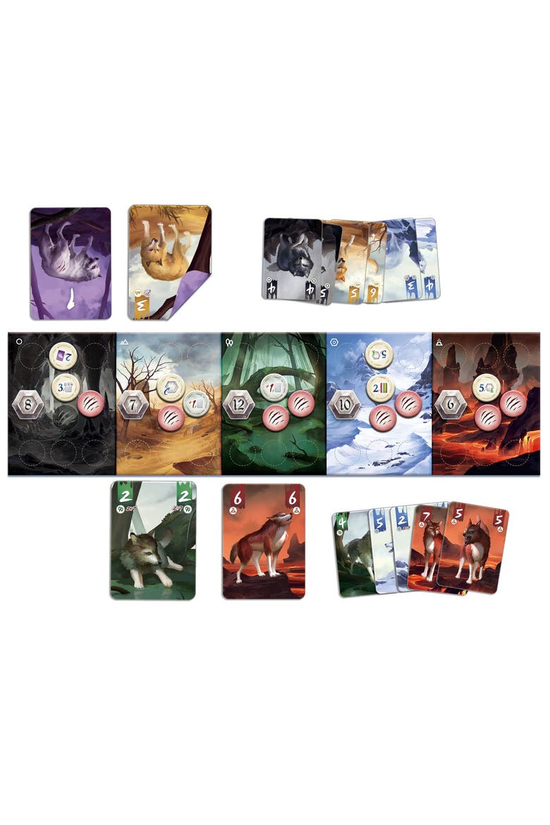 Lone Wolves Board Game, Alternate, color, Multicolored