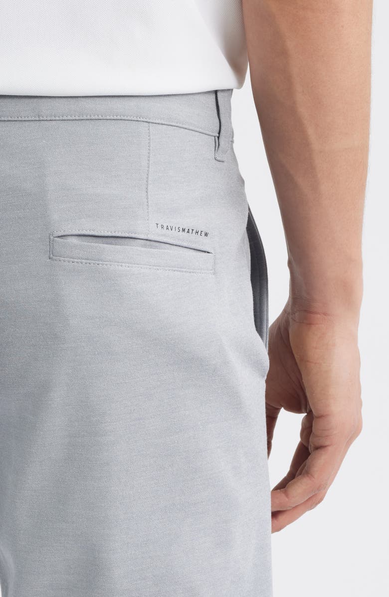 TravisMathew Men's Adirondack Stretch Shorts, Alternate, color, Heather Sleet