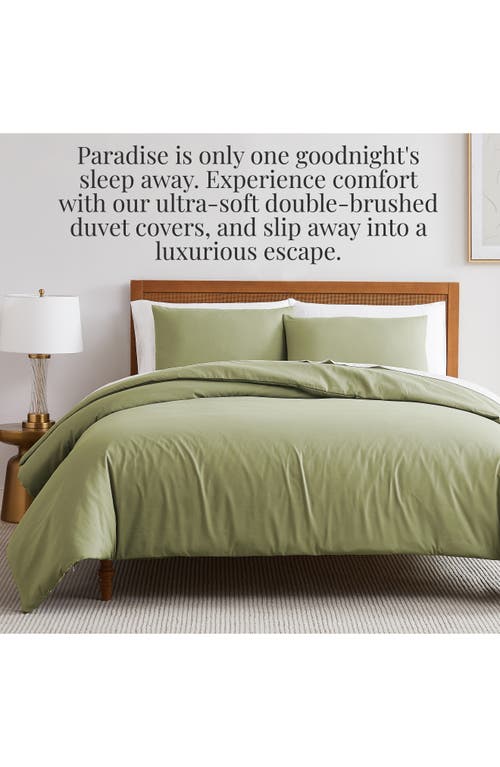 Southshore Fine Linens Vilano Springs Duvet Cover Set In Green