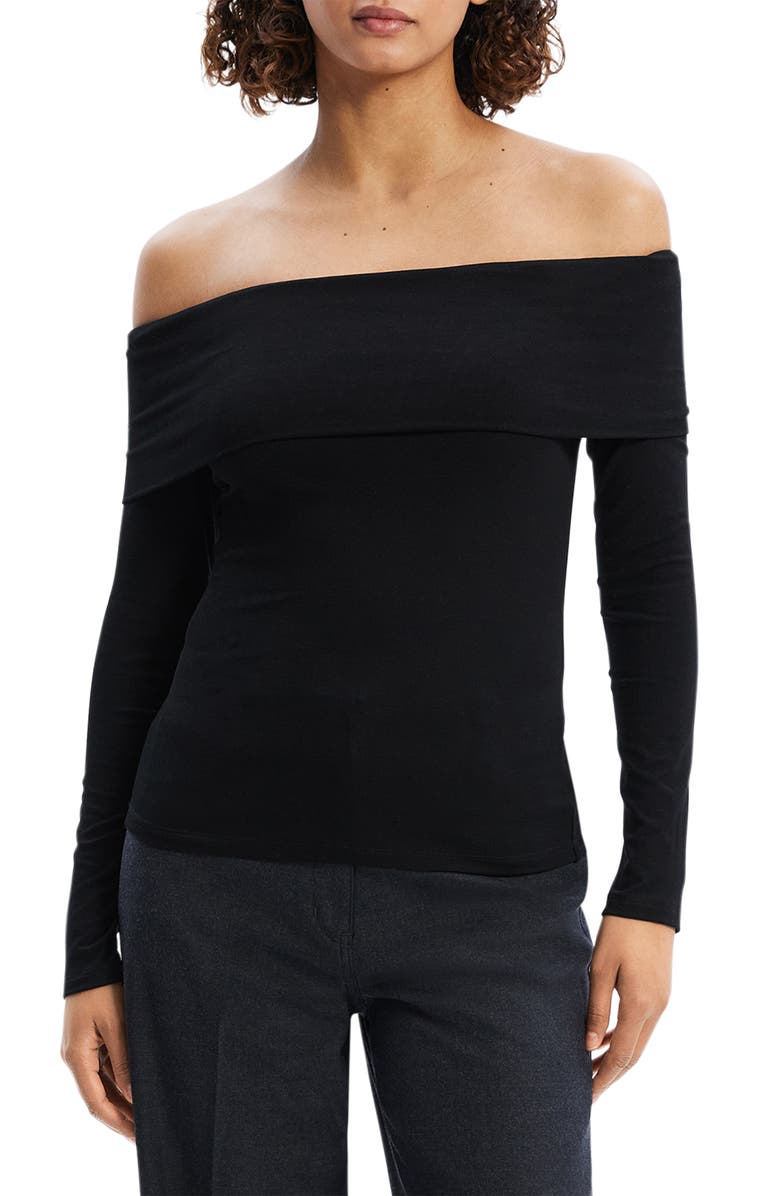 Theory Off the Shoulder Top, Main, color, 