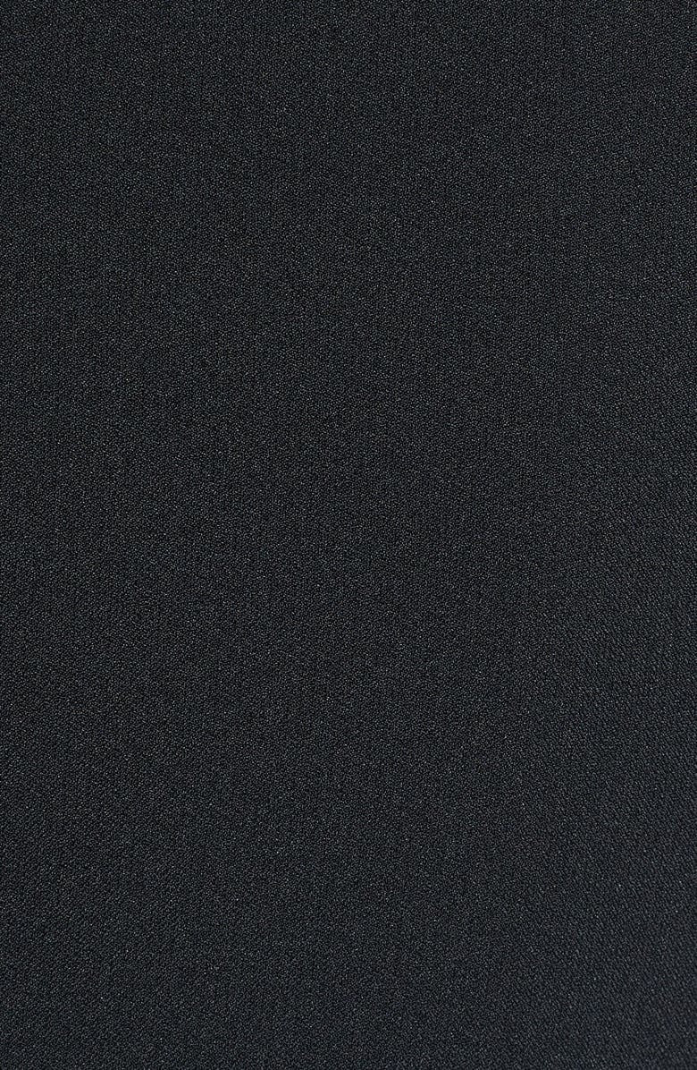 Adrianna Papell Cutout Yoke Crepe Sheath Dress, Alternate, color,